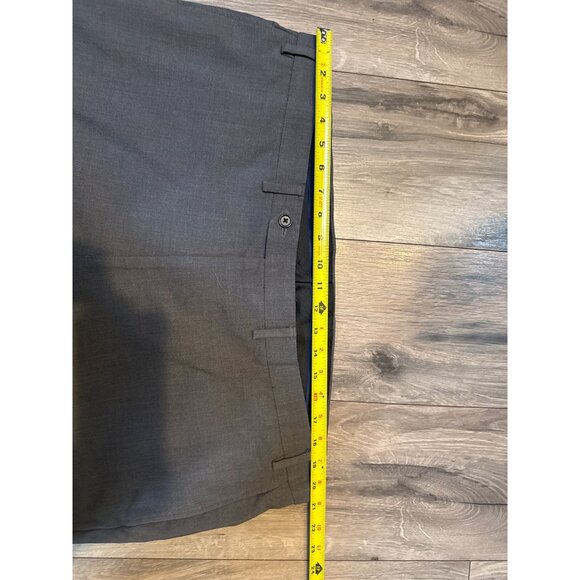 Lauren Ralph Lauren Mens Gray Dress Pants 42W X 32L Polyester Blend Professional - Picture 4 of 9